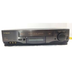Hitachi VCR VT‑FX624A Dynamic Picture Enhancer VCR VHS Player No Remote  Tested